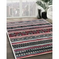 thumbnail image 2 of Ahgly Company Indoor Rectangle Mid-Century Modern Red Oriental Area Rugs, 3' x 5', 2 of 6