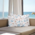 thumbnail image 3 of Botanical Leaves Outdoor Pillow Covers 20x12 Inch Lumbar Pillow Covers Set of 2 Waterproof Decorative Throw Pillow Cases Pink Gray Blue Leaf Branches Boho Cushion Covers for Patio Furniture Garden, 3 of 8