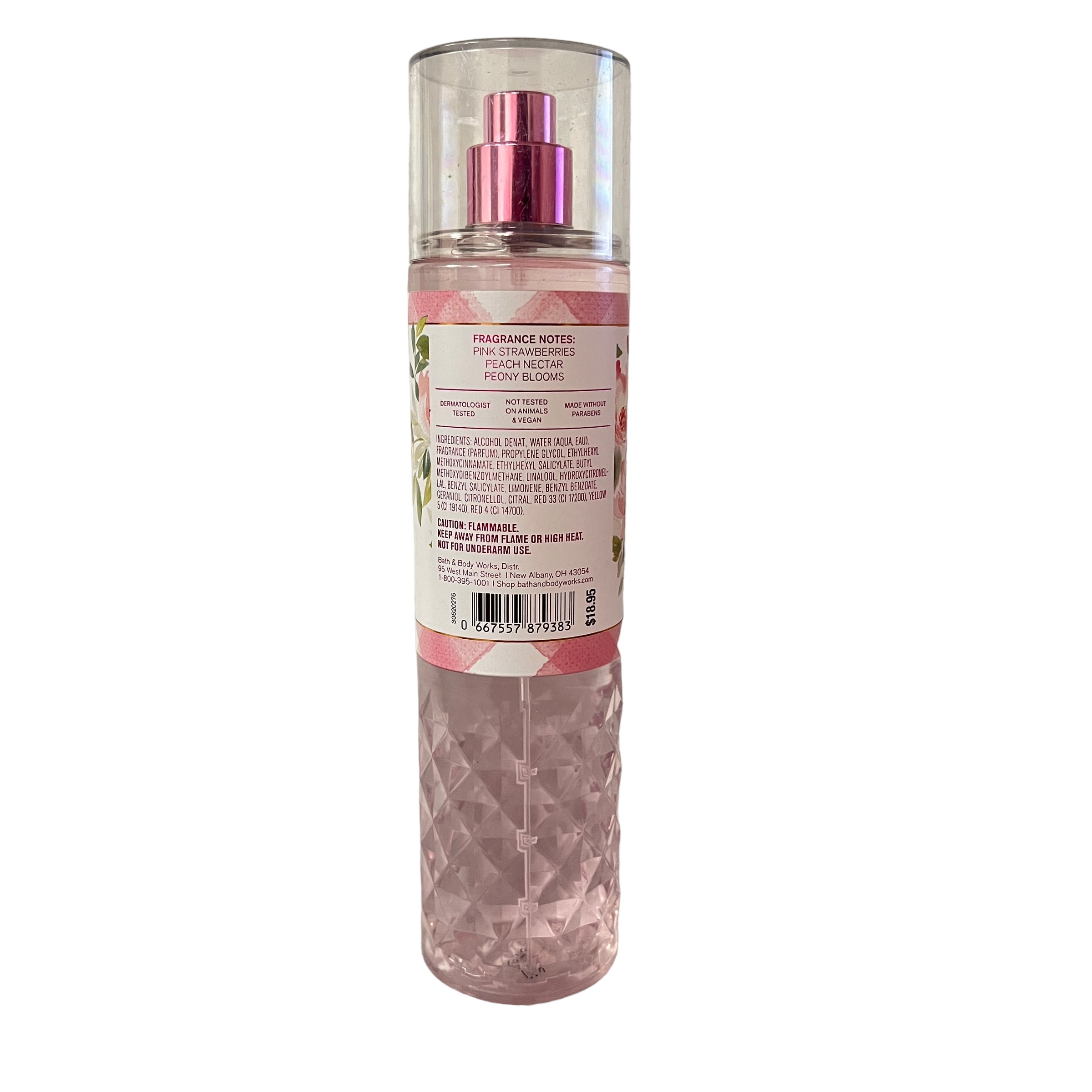 Bath & Body Works Gingham Gorgeous Fine Fragrance Mist, Strawberry