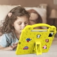 thumbnail image 5 of Ancove Kids Case for Onn 11 inch Tablet Pro 2024 (100146660) ,Shockproof Light Weight Stand Handle Kids EVA Cover for Onn 11 inch Tablet Pro 2024,Yellow, 5 of 8
