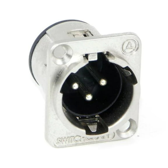 E3MQG Circular Connector insert male 3Pos Solder
