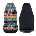 thumbnail image 5 of KUIFORTI Aztec Horse Car Seat Cover Comfortable Car Seat Covers for Front Seats Warm Soft Cars Interior Cover Non-Slip Universal Fit Automotive Most Cars SUV, 5 of 7