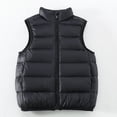 thumbnail image 4 of KAUOD Boys Girls Lightweight Puffer Vest Zip up Mock Neck Quilted Sleeveless Winter Jackets Kids Waterproof Warm Waistcoat, 4 of 4