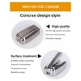 thumbnail image 6 of 1X RV Accessories Bathroom Towel Coat Hook Brushed Hidden Small Hook E5U3, 6 of 7