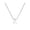 Z, variant on Silver Initial Necklaces For Women Alphabet Jewelry A-Z Elegant Pendant Necklace Minimalist For Her