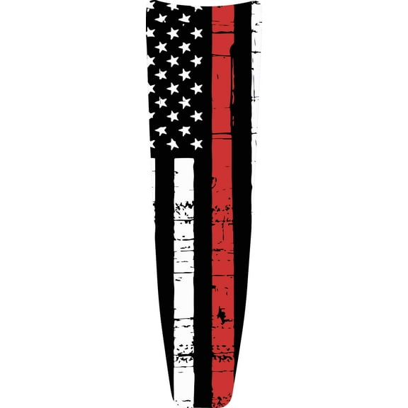 Kustom Cycle Parts Red Line American Flag Plastic Dash Panel Console Insert! Compatible with 2024  Harley Davidson Street Glides & Road Glides 2023 CVO (Red Line Flag)