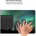 thumbnail image 4 of Northern Lights Forest Aurora Borealis XXL XL Large Gaming Mouse Pad for Desk, Non-Slip Long Extended Keyboard Pads Mousepad Rubber Table Mat 31.5 X 11.8 Inch, 4 of 6