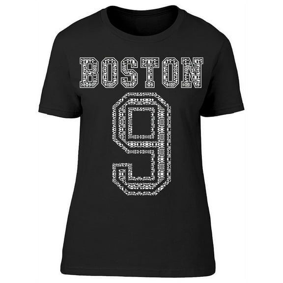 Boston 9 T-Shirt Women -Image by Shutterstock, Female x-Large