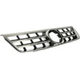 thumbnail image 4 of For 04-07 Touareg Front Grill Grille Assembly Chrome Shell Textured Black Insert, 4 of 5