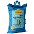 thumbnail image 6 of Asian Kitchen Crystal Sona Masoori Aged Rice 20-Pound Bag, 20lbs (9.08kg) Short Grain Rice ~ All Natural | Gluten Friendly | Vegan | Indian Origin | Export Quality, 6 of 10