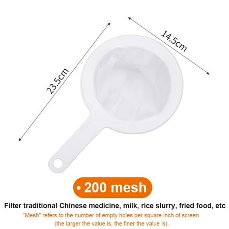 

Funnel Filter Mesh Reusable Ultra Fine Mesh Strainer Bags with Handle