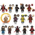 thumbnail image 1 of 14 Figuras de Bloques de Construcción de Superhéroes, Set de Minifiguras de Acción de Plástico ABS para Niños, Juguete de Colección en Bolsa OPP, 1 of 5