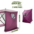 thumbnail image 6 of CLAM Quick Set Traveler 4 Sided Canopy+ CLAM Quick Set Screen, Plum, 6 of 12