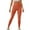 Orange, variant on TTUHYWXI High Waisted Leggings for Women - Tummy Control Yoga Pants for Workout Running Athletic Women's Leggings (Brown, M)