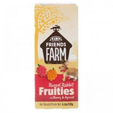 UPC: 0730582205493 | Tiny Friends Farm Russel Rabbit Fruities with Cherry & Apricot