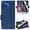Darkblue, variant on Allytechgroup Flip Wallet for Moto G Play 2025 Case,Moto G Power 5G 2025 Case, PU Leather Slim Fit Shell Cards Holder Kickstand Shockproof Anti-Scratch Corner Protective Wallet Case, Red