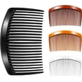 thumbnail image 5 of 12 Uds. Peine de plástico para el pelo con torcedura francesa, pinzas para el pelo para accesorios para el cabello, 4 colores JM, 5 of 5