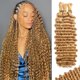 thumbnail image 1 of Cabello trenzado humano TOIJOI 12A Deep Water Wave, 120 g, 20 pulgadas, 1 of 9