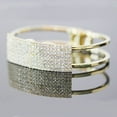 thumbnail image 2 of Primegos New Elegant Women Bangle Wristband Bracelet Crystal Cuff Bling Lady Gift, 2 of 8