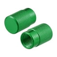 thumbnail image 6 of Motoforti Universal Color Tire Valve Cap Car Accessories Aluminum Alloy Green 4 Pcs, 6 of 7