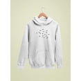 thumbnail image 3 of A Flock Of Flying Birds.  Hoodie Women -Image by Shutterstock, Female Small, 3 of 4