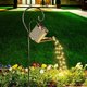 thumbnail image 1 of Farol solar decorativo para exteriores para patio, luz solar decorativa de metal retro con gancho, diseño ahuecado impermeable para colgar en la mesa del jardín, camino de pasarela (paquete de 2), 1 of 5