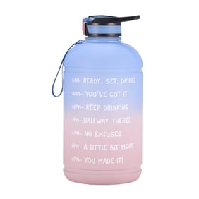 Tbest 600ML Portable Clear Plastic Spray-Head Anti-Leak Water Bottle