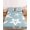 Dusty Blue, variant on Twin XL Size Fitted Sheet Set - Coastal Starfish 2 Piece Bedding Sets 16" Deep Pocket Fitted Sheet with 1 Pillowcases, Sky Blue Nautical Vintage Marine Life Brushed Microfiber Hotel Luxury Bed Sheets