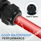 thumbnail image 4 of Paquete de 3 pasacables de nailon NPT 1/2", grommet ajustable a prueba de agua, negro, 4 of 6