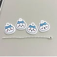 thumbnail image 1 of Chiikawa Chiikawa Animated Cartoon Character Cute Little Eight Key Chain Pendant Key Ring Pendant Backpack Pendant Girl Gift, 1 of 6