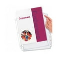 thumbnail image 3 of Avery Consumer Products AVE75501 Divider-Sheet Protector- w- Clear Pocket- Punched- 8-Tab- Clear, 3 of 5