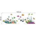 thumbnail image 3 of 130x42 Cm Bathroom Tile Sticker Fish Coral Sea Lake Wall Decoration, 3 of 4