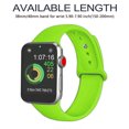 thumbnail image 3 of Correa de reloj deportivo compatible con Watch 38-40 mm Correa deportiva de repuesto de silicona suave Compatible con iWatch Series 5/4/3/2/1, S/M, M/L Ormromra 2033269-32, 3 of 9