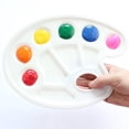 thumbnail image 4 of 9 Pcs No Spill Paint Cups with Paint Brushes and Paint Tray Palette, 4 of 8