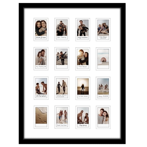 Americanflat 15x20 Picture Frame with 16 Openings