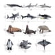 thumbnail image 3 of Juguetes modelo de animales del océano, 12 piezas de figuras de vida marina del océano, juguetes de simulación, modelo animal, innovación moderna, 3 of 14