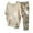 White, variant on Lolmot Women's 2pcs Outfit Crewneck Half Sleeve Pullover Shirt Tops with Drawstring Camouflage Pants Trousers Set Summer Causal Activewear Sets