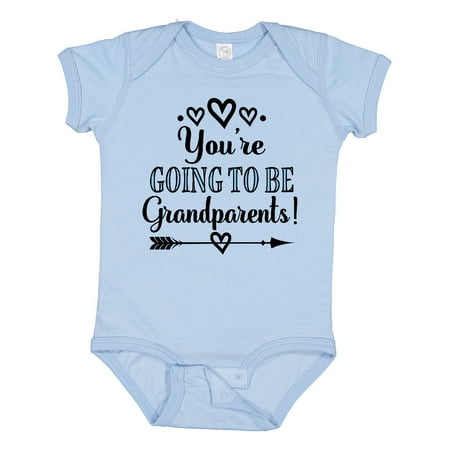 

Inktastic Going to Be Grandparents Announcement Boys or Girls Baby Bodysuit