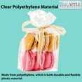 thumbnail image 6 of 1.5 Mil Expandable Gusseted Polypropylene Bags LDPE - 10"X8"X24" & (1000 Bags), 6 of 7