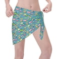 thumbnail image 2 of Disketp Cars Transportation Women Swimsuit Cover Up Short Chiffon Summer Beach Sarong Bikini Wrap Skirt Bathing Suit, 2 of 5
