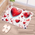 thumbnail image 5 of Valentine's Day Polyester Indoor/Door/Bath Rugs: Non-Slip, Machine Washable Mats, 5 of 6
