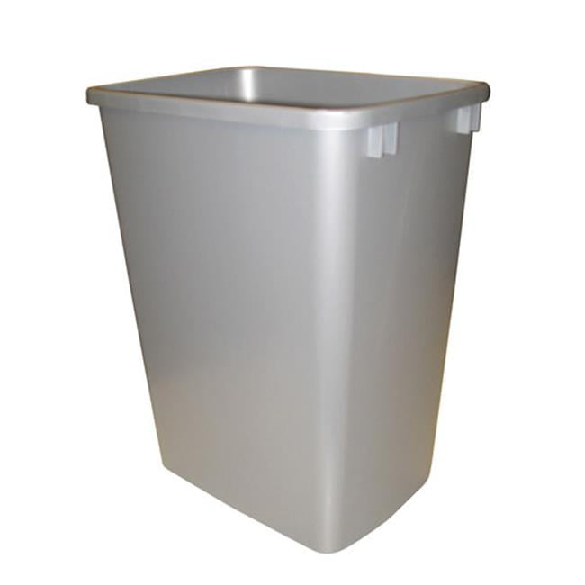 Metallic Silver Rev-A-Shelf RV-1024-17 27 quart Replacement Container