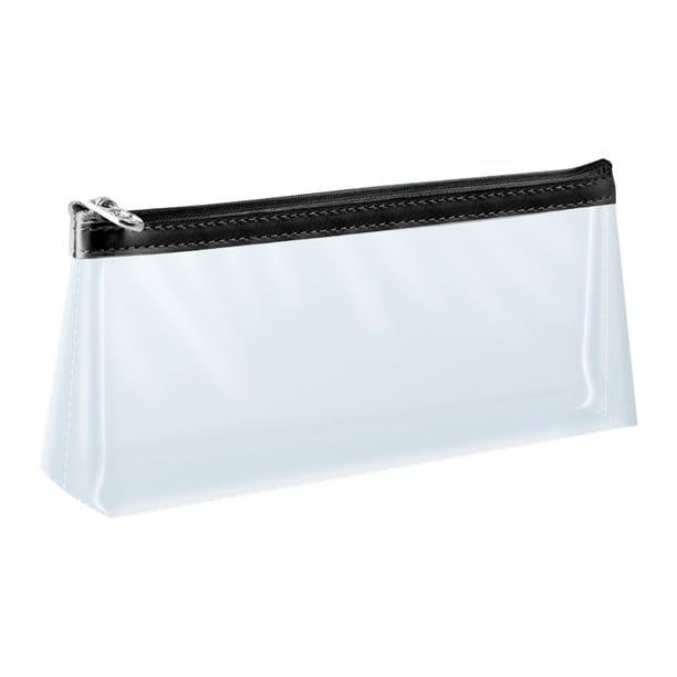 Estuche transparente para lápices, estuche de gran capacidad, estuche para exámenes, estuche especial para útiles escolares, estuche para cosméticos, estuche transparente para bolígrafos.