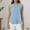 Sky Blue, variant on SHITINN Women's Tanks & for Everyday Wear Stylish and Versatile Tops for Any Occasion Comfortable and Trendy Ladies Sleeveless Shirts Womens Training Top Athletic Graphic Tops for Women Sleep Muscle