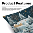 thumbnail image 2 of Christmas with Unique Patterns - Set of 2 for Pillows Covers - Available in 16x16, 18x18, 20x20 Inches - Great for Throw Pillow Covers - Versatile for Various Occasions, 2 of 6