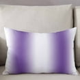 thumbnail image 3 of Purple Ombre Throw Pillow Cover 16 x 24 Inch Decorative Pillow Cover Farmhouse Modern Art Lumbar Pillowcase Seasonal Rectangle Cushion Case for Couch Sofa Bed Living Room, 3 of 7