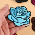 thumbnail image 4 of Zhaomeidaxi 8PCS Rose Flowers Patches Floral Cloth Paste Embroidered Sewing On Patch Ornaments for Clothes Sewing Fabric Applique Accessory DIY Craft, 4 of 6