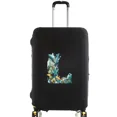 thumbnail image 1 of Housses de Valise Housse Protectrice Bagage de Voyage Anti-Rayures Housse Anti-Poussière Réutilisable Housse Lavable Motif Imprimé Lettres Poisson 8 Lettres Poisson L L, 1 of 6