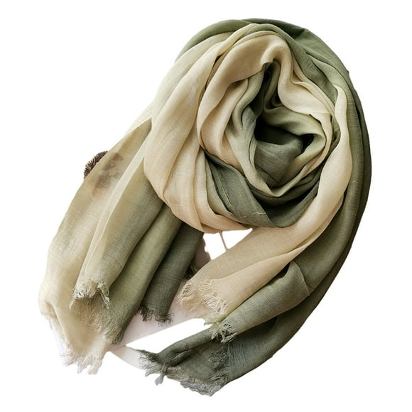 kurtrusly Polyester Warm And Cozy Winter Hijab For Women Stay Comfortable All Season Scarf For Women Shawl style 2