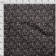 thumbnail image 4 of oneOone Cotton Flex Black Fabric Watercolor Floral Craft Projects Decor Fabric Printed By The Yard 40 Inch Wide-aC, 4 of 5
